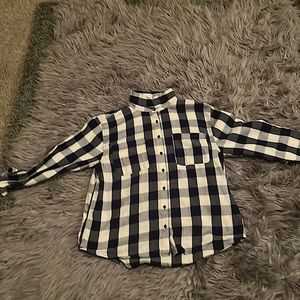 Dark blue Checkered shirt